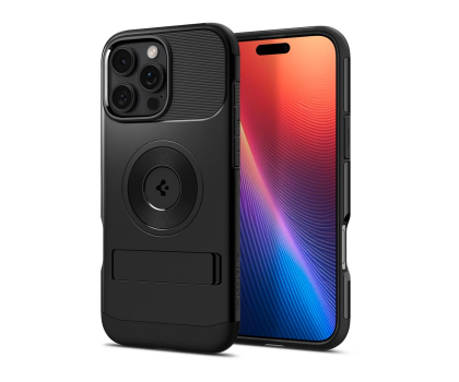 Etui do telefonów SPIGEN Slim Armor Mag Magsafe do iPhone 16 Pro Max Black ACS08034